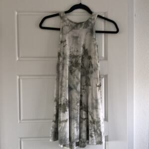 Olivia Sky Halter Swing Tie Dye Top - XS